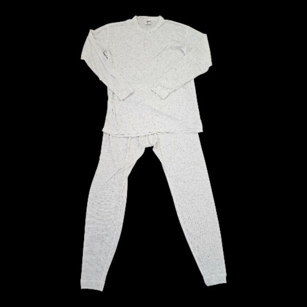 Patagonia Capeline Light Gray Base‎ Layer Matching Set Longsleeve Pants sz XXL